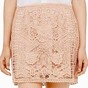 EUC CLUB MONACO Pandara Lace/Crochet Skirt - Size 4